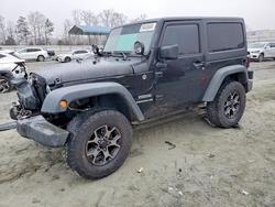 Jeep salvage cars for sale: 2014 Jeep Wrangler Sport