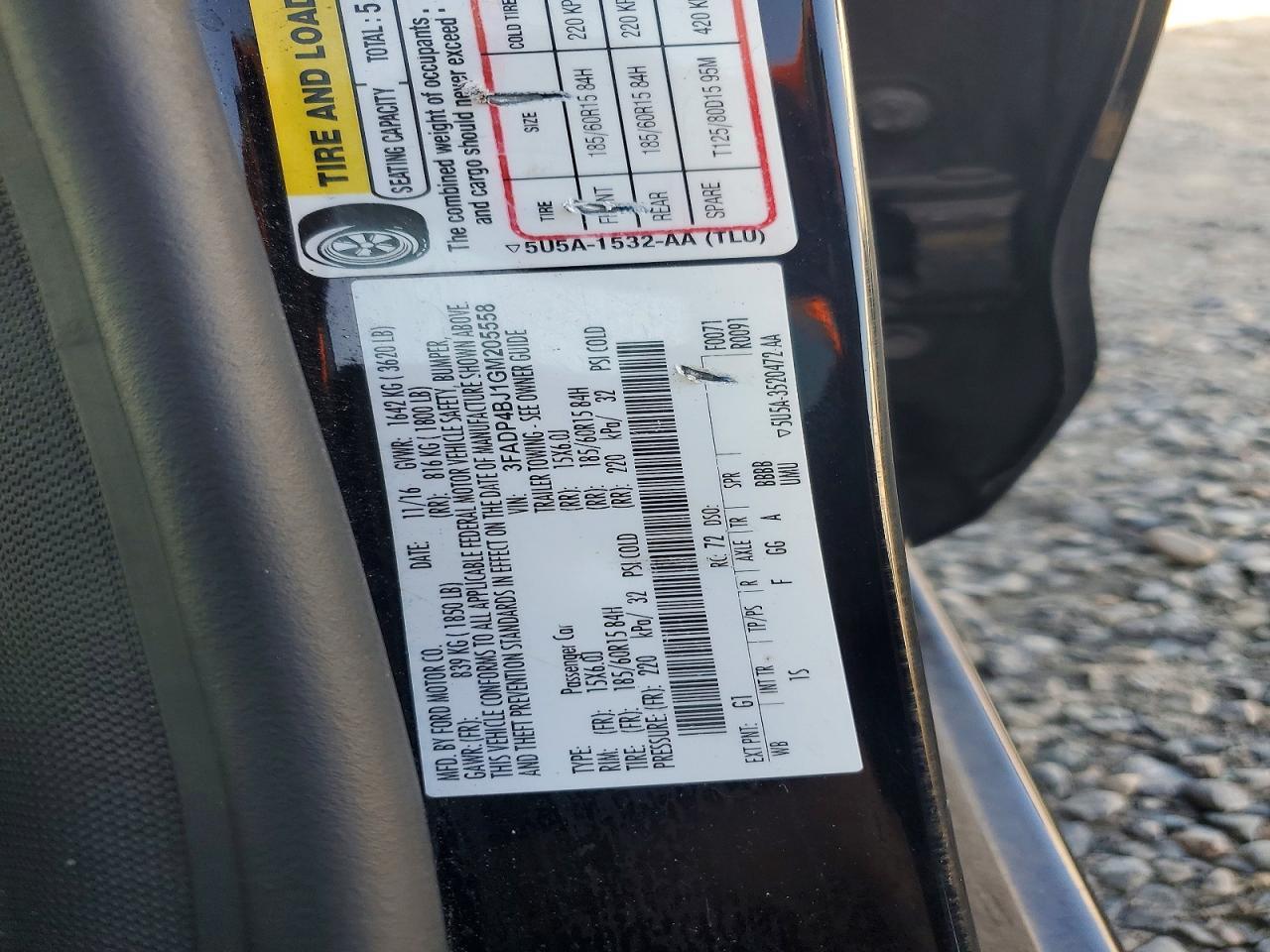 2016 Ford Fiesta se