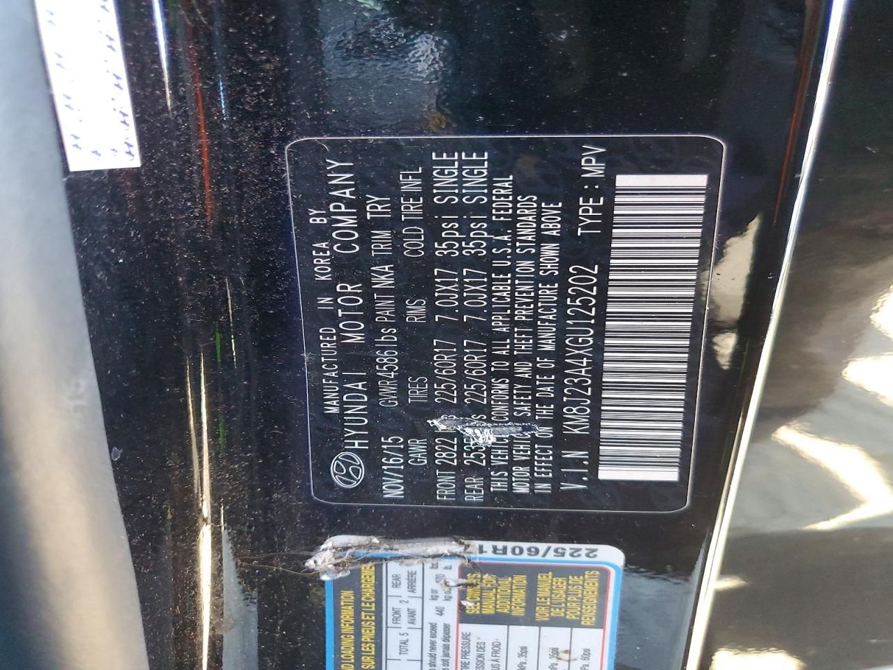 2016 Hyundai Tucson se