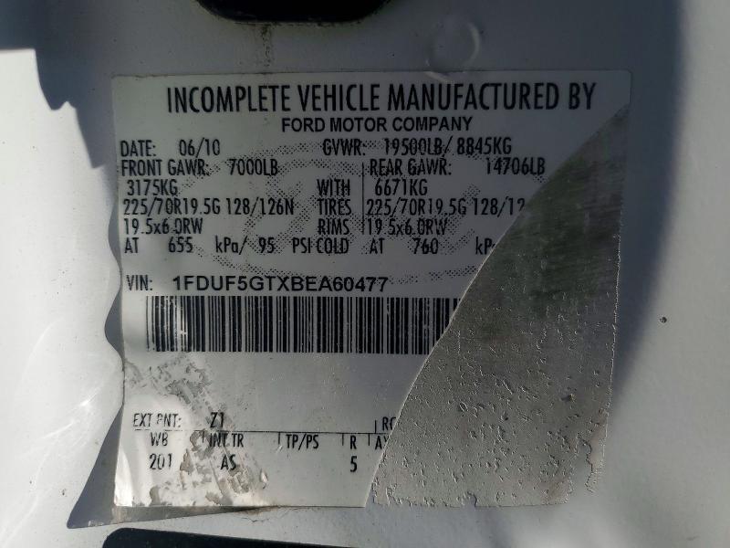 2011 Ford F550 Super Duty