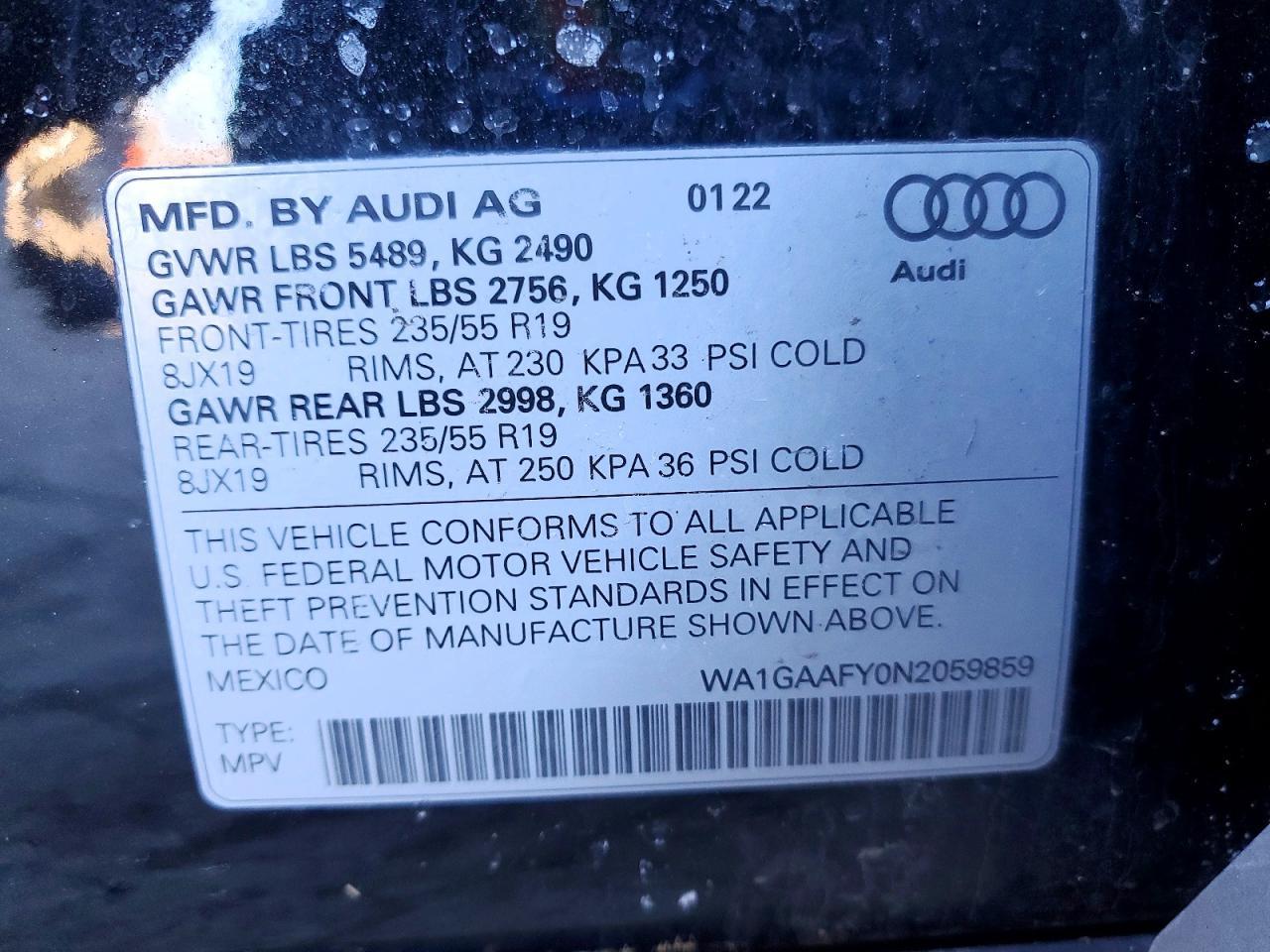 2022 Audi Q5 Premium 45