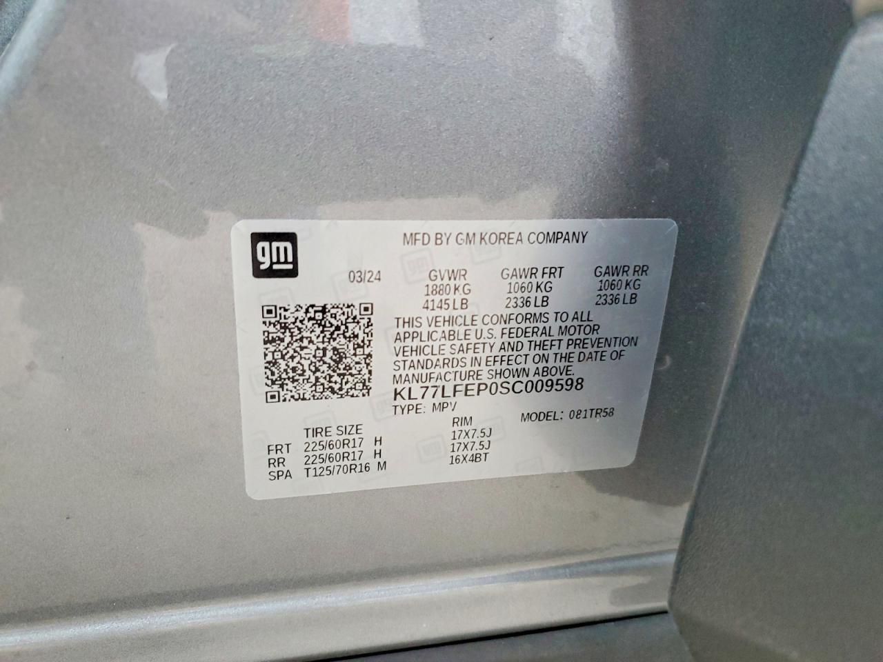 2025 Chevrolet Trax ls