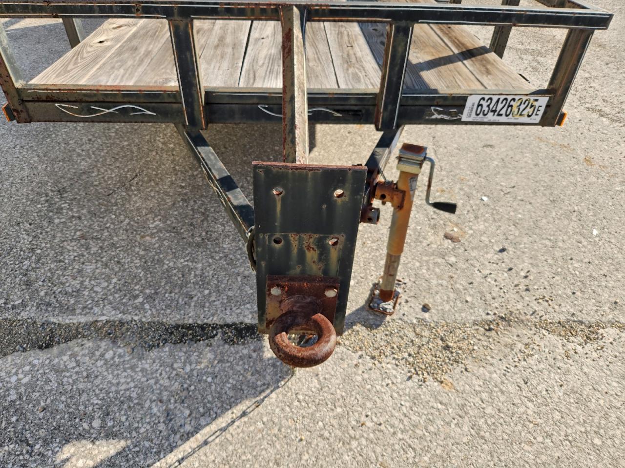 2000 Big Bee Utility Trailer