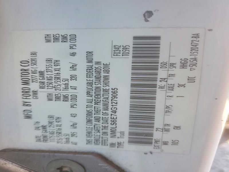 2016 Ford Transit Connect XL