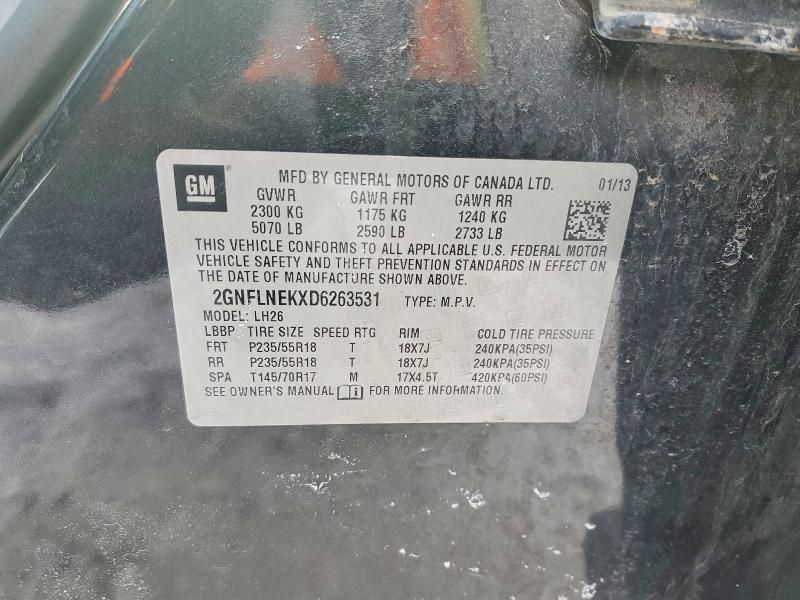 2013 Chevrolet Equinox lt