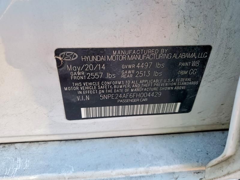 2015 Hyundai Sonata se