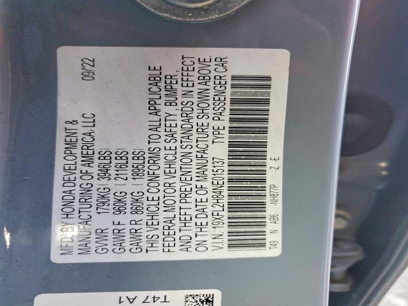 2022 Honda Civic Sport