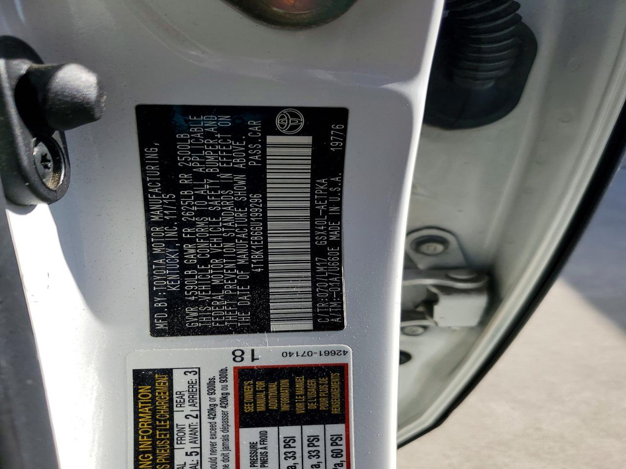 2016 Toyota Avalon xle
