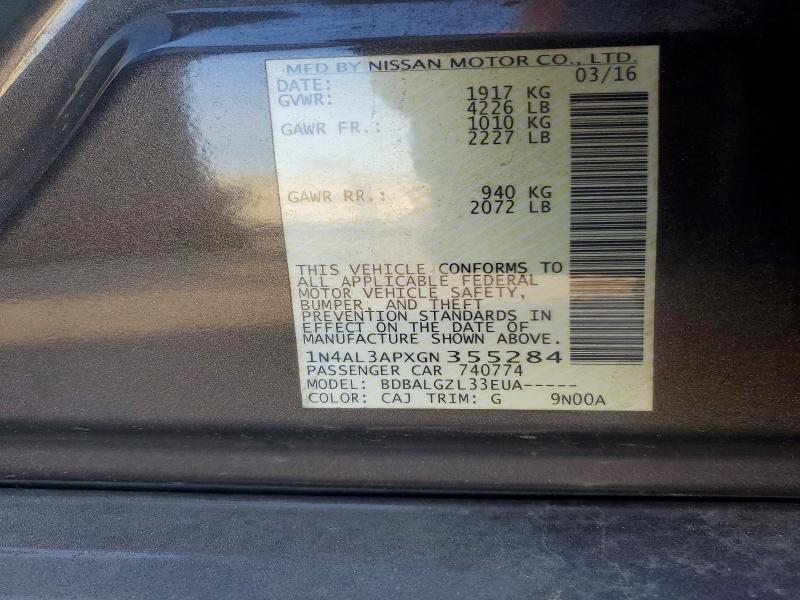 2016 Nissan Altima