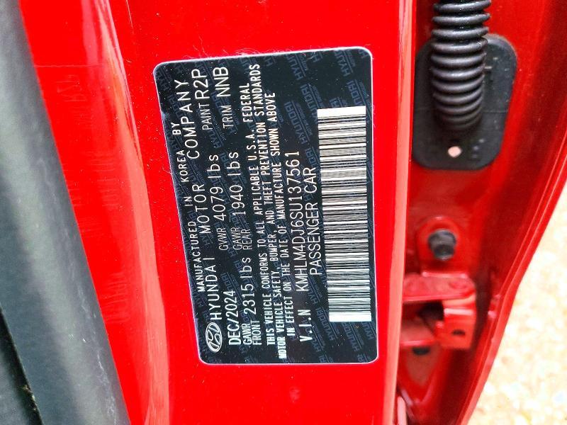 2025 Hyundai Elantra Hybrid Blue