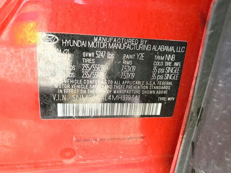 2021 Hyundai Santa fe Limited