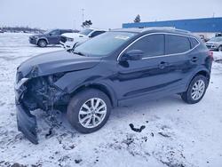 Salvage cars for sale from Copart Woodhaven, MI: 2020 Nissan Rogue Sport s