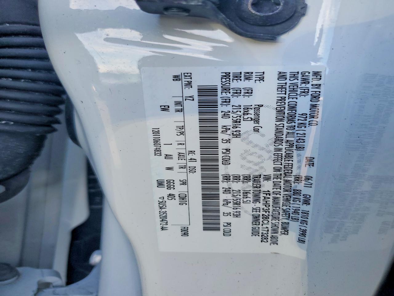 2012 Ford Focus se