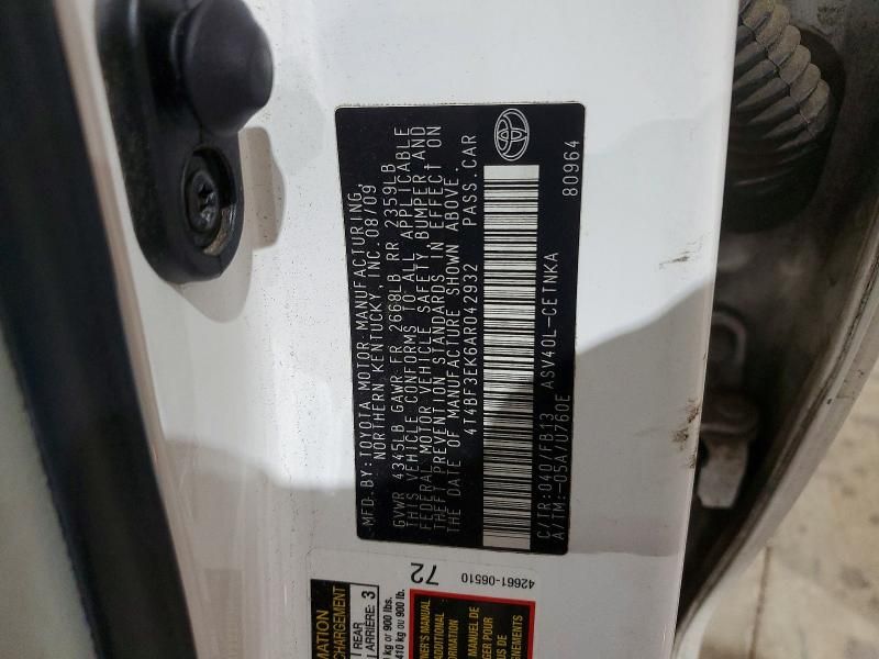 2010 Toyota Camry Base