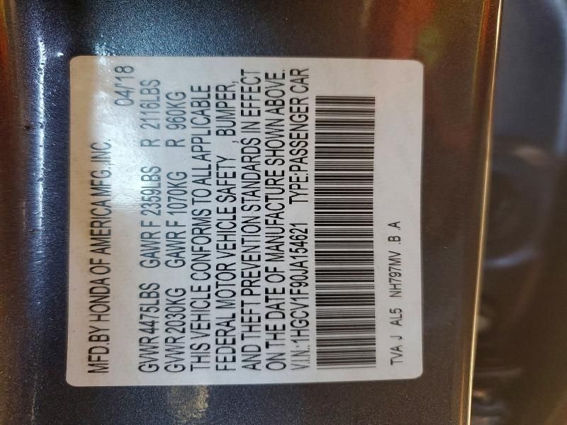 2018 Honda Accord Touring