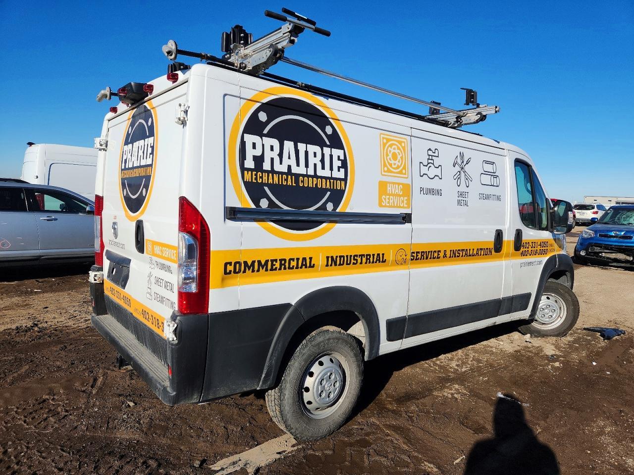 2021 Dodge RAM Promaster 2500 Utility / Service Van