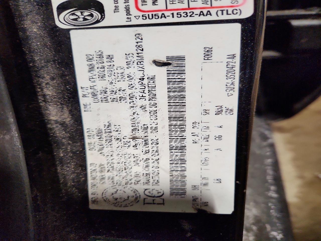 2011 Ford Fiesta sel