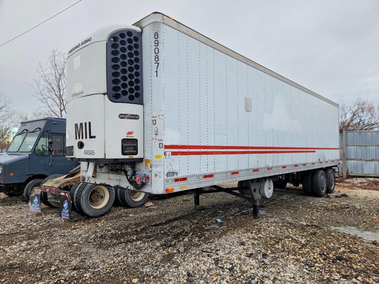 2012 Utility VS2RA Refrigerated Van Trailer
