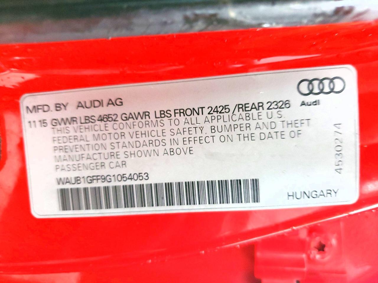 2016 Audi S3 Premium Plus
