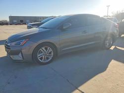 Hyundai salvage cars for sale: 2019 Hyundai Elantra sel
