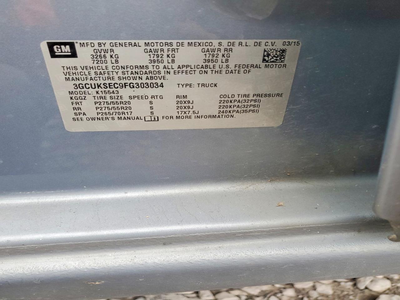 2015 Chevrolet Silverado K1500 LTZ