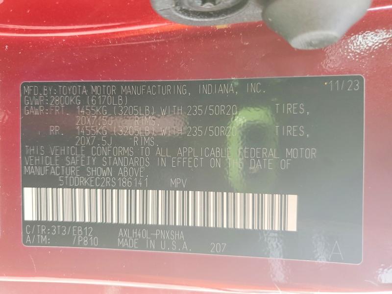 2024 Toyota Sienna xse