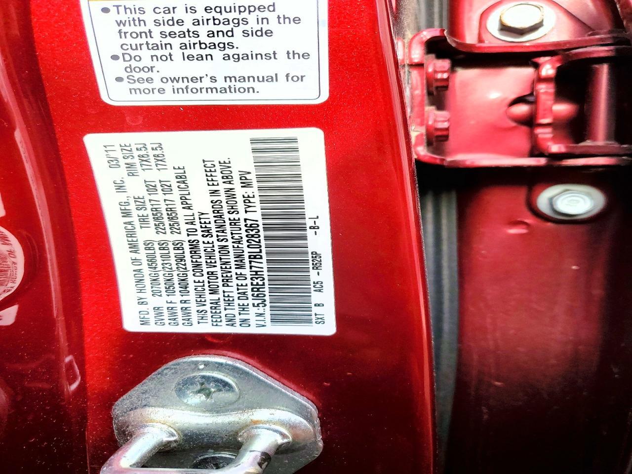 2011 Honda Cr-v exl
