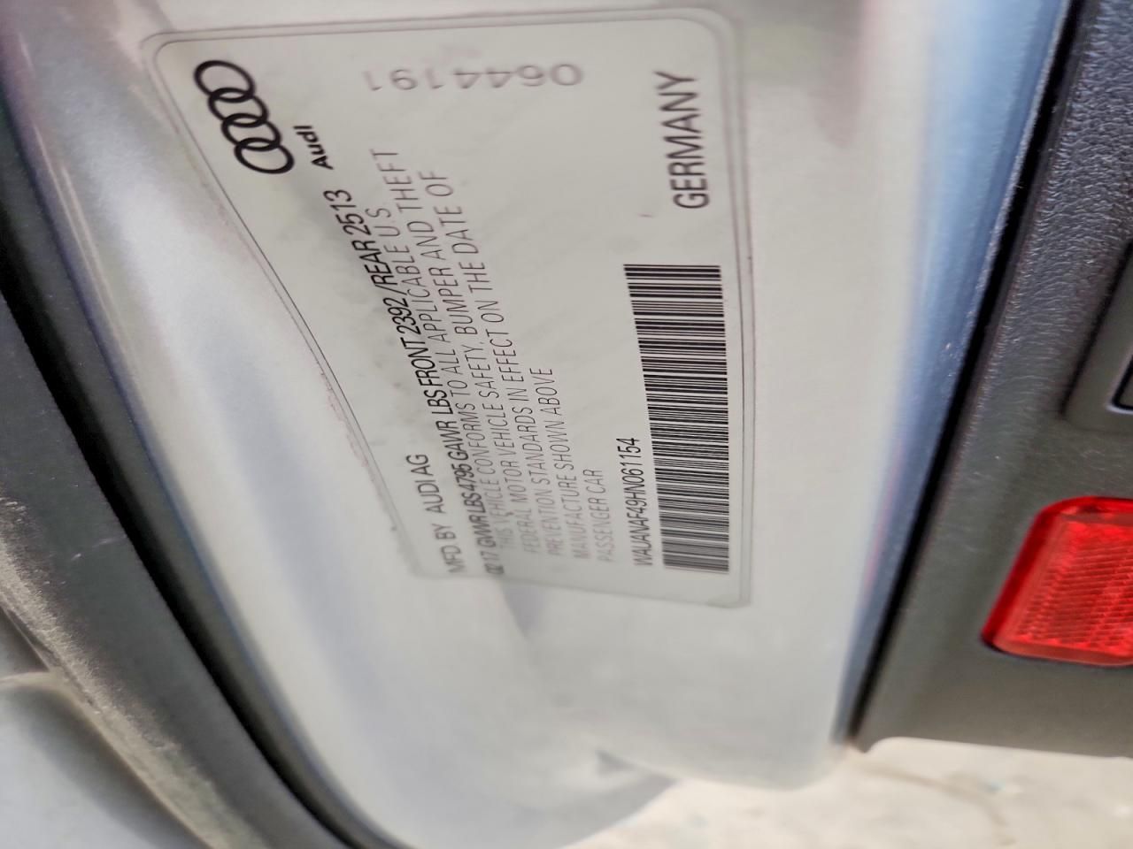 2017 Audi A4 Premium