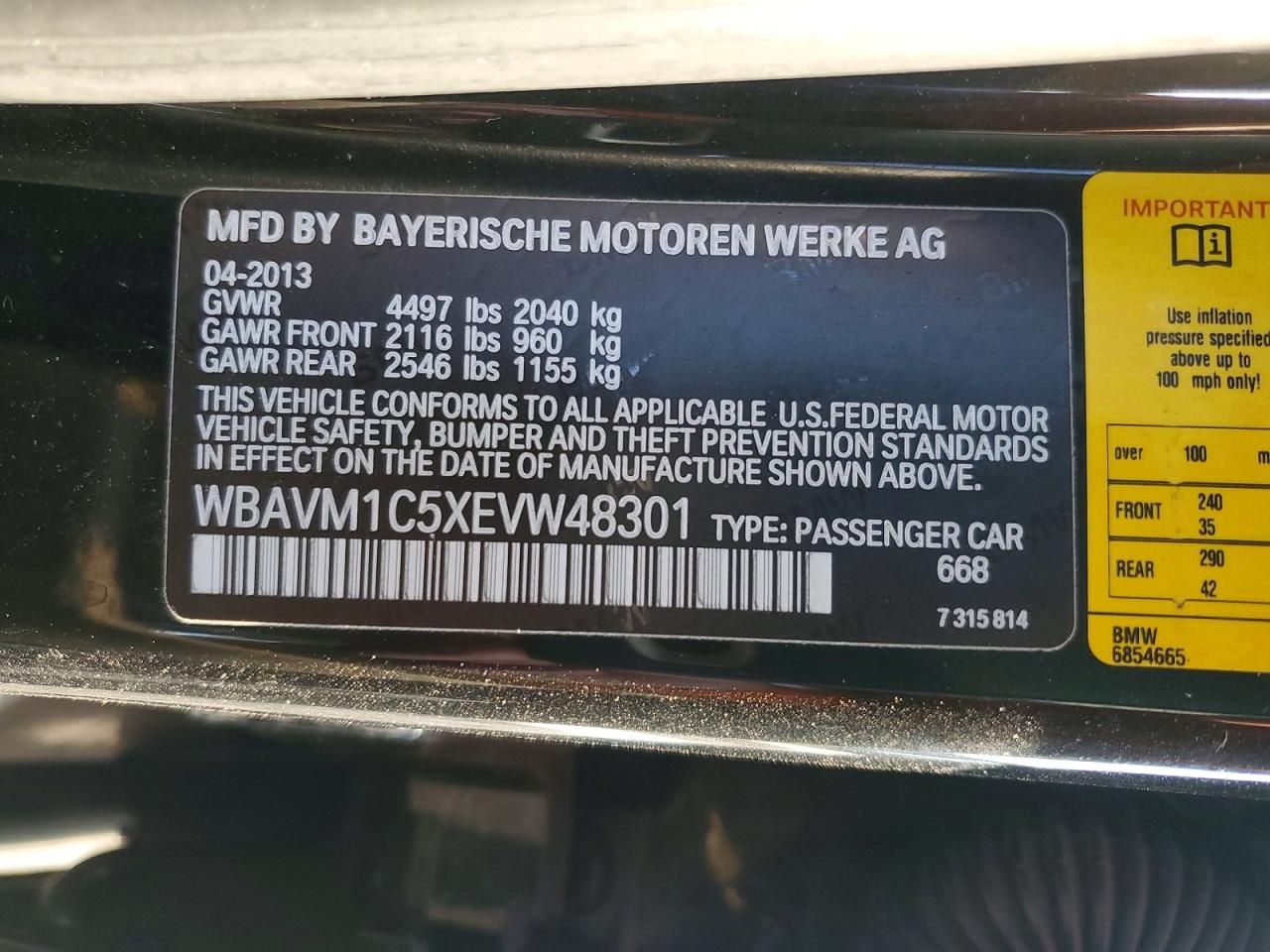 2014 BMW X1 Sdrive28i