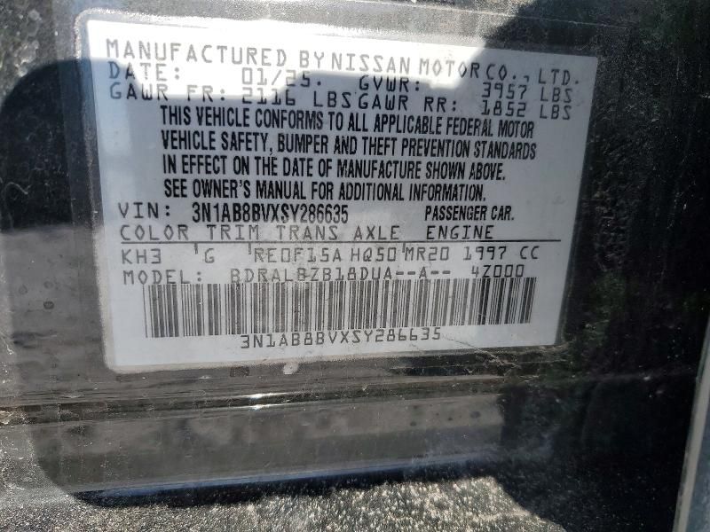 2025 Nissan Sentra s