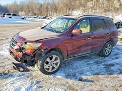 Hyundai salvage cars for sale: 2007 Hyundai Santa fe se