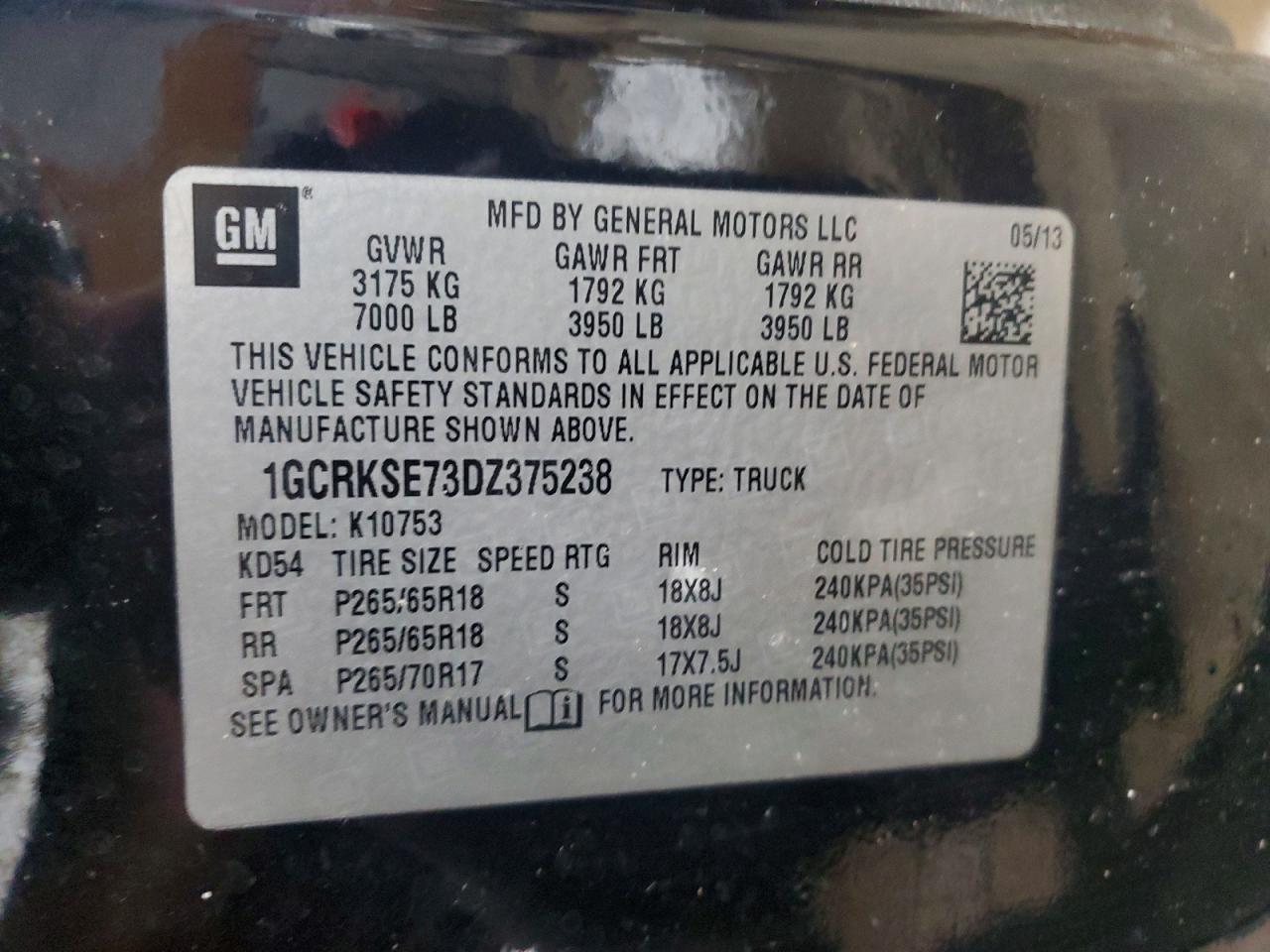 2013 Chevrolet Silverado K1500 lt