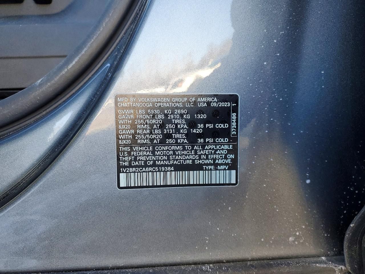 2024 Volkswagen Atlas sel