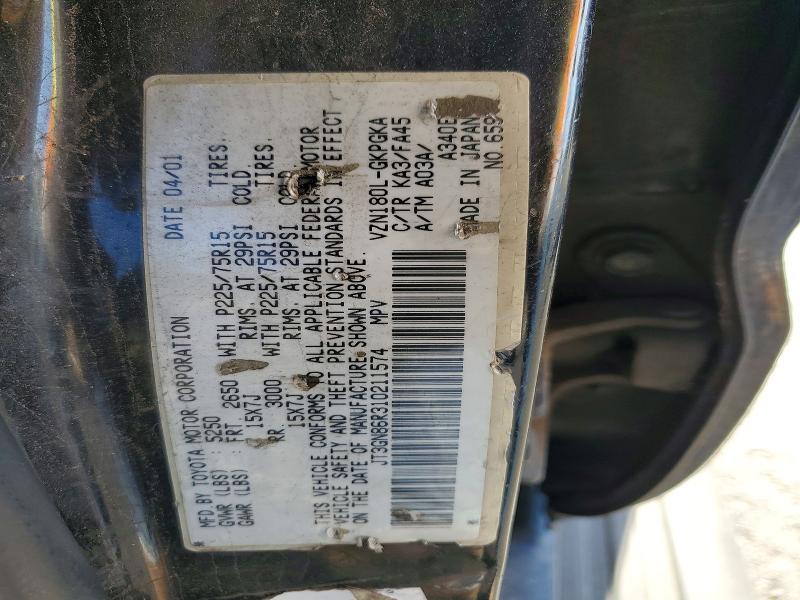 2001 Toyota 4runner SR5