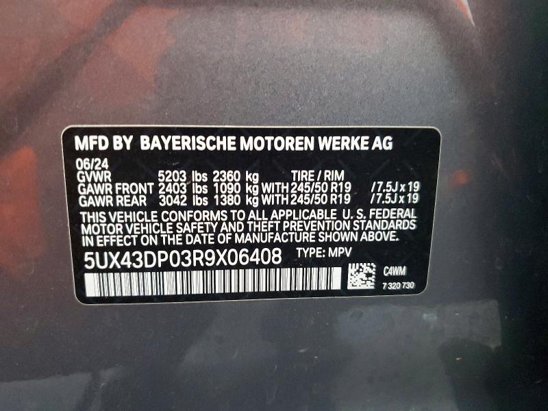 2024 BMW X3 Sdrive30i