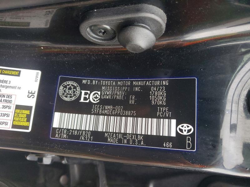 2023 Toyota Corolla le