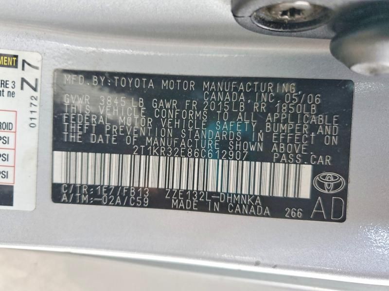 2006 Toyota Corolla Matrix xr