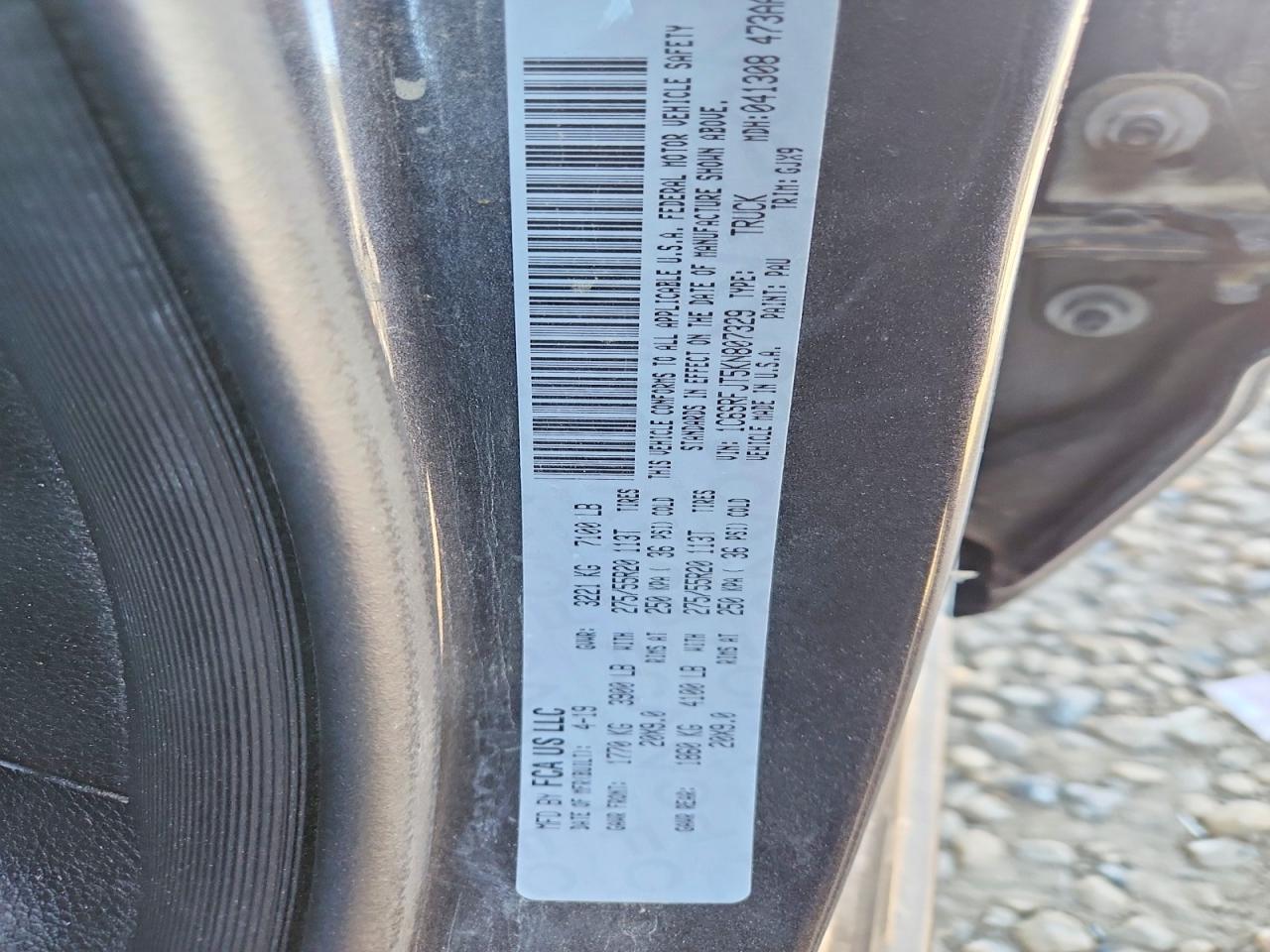 2019 Dodge 1500 Laramie