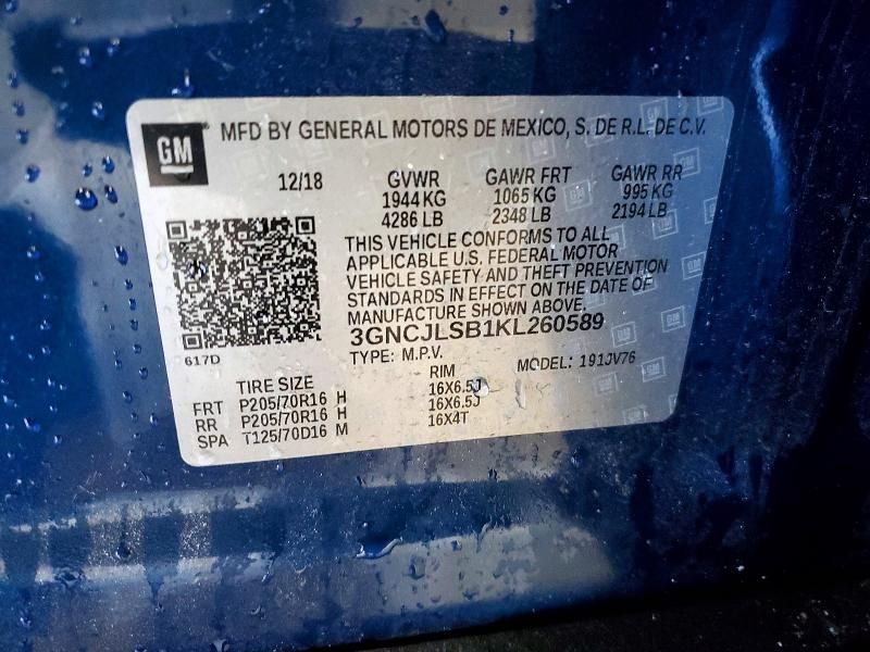 2019 Chevrolet Trax 1LT