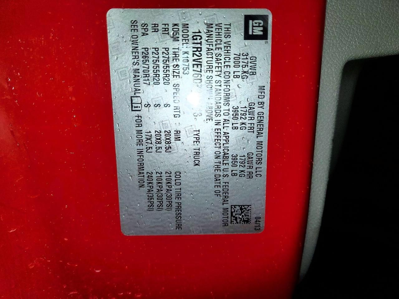 2013 GMC Sierra K1500 sle