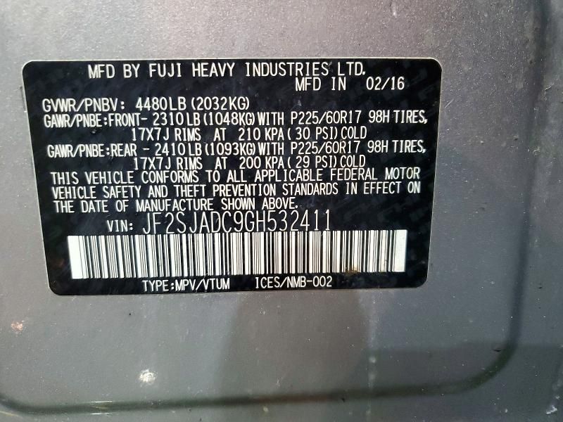 2016 Subaru Forester 2.5i Premium