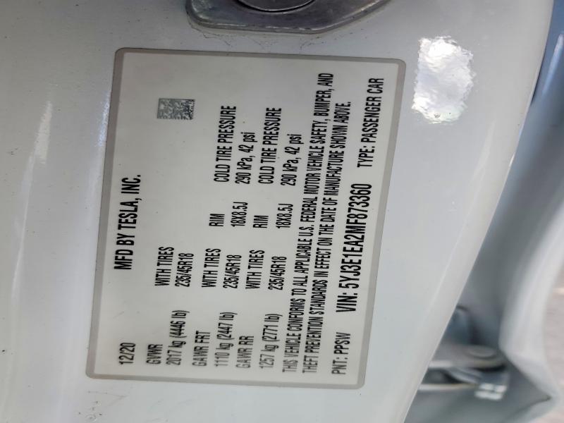2021 Tesla Model 3