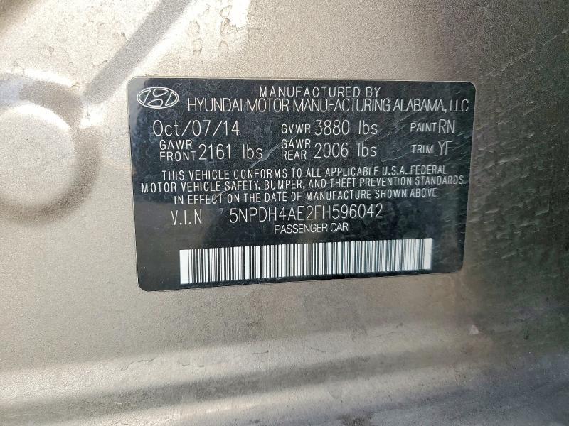 2015 Hyundai Elantra se