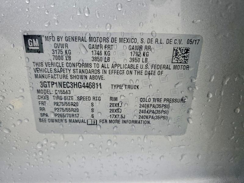2017 GMC Sierra C1500 slt