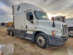 Salvage trucks for sale at Grand Prairie, TX auction: 2014 Freightliner Cascadia Semi Truck