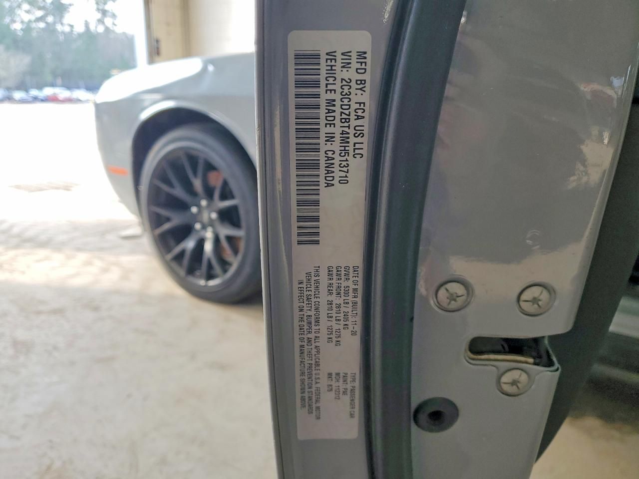 2021 Dodge Challenger R/T