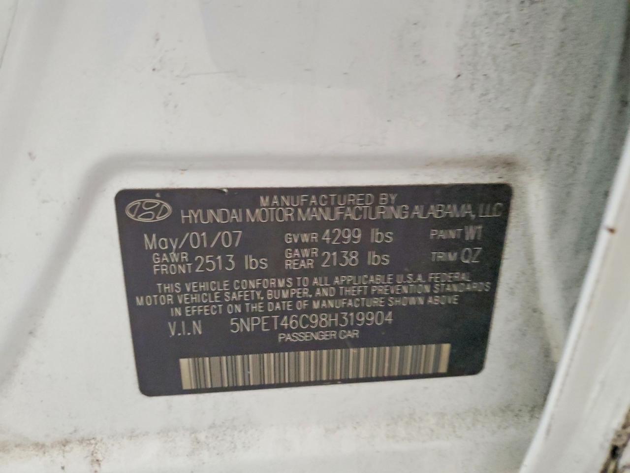 2008 Hyundai Sonata gls
