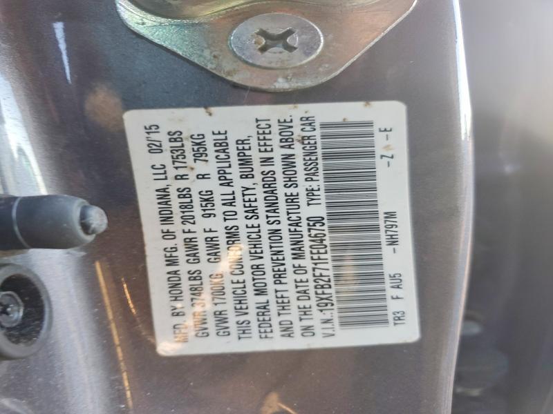 2015 Honda Civic se