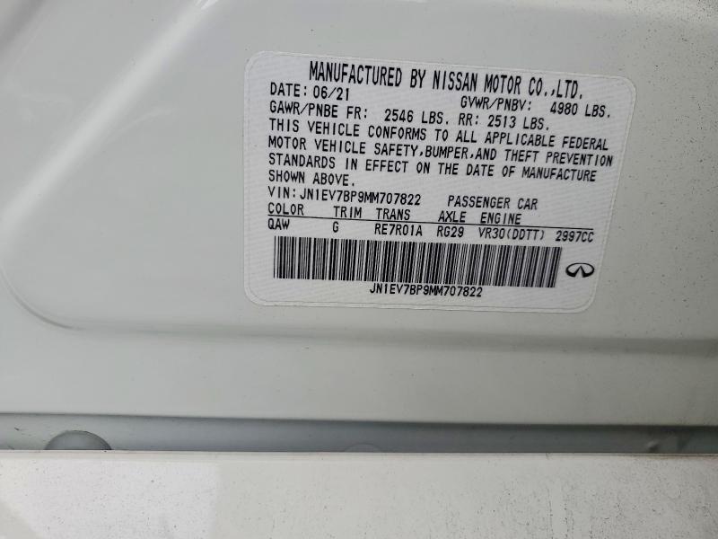 2021 Infiniti Q50 Luxe