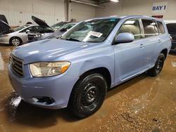 Salvage cars for sale from Copart Elgin, IL: 2008 Toyota Highlander